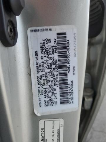 Photo 10 from auction – 2003 TOYOTA CAMRY LE with VIN 4T1BF30K73U051367