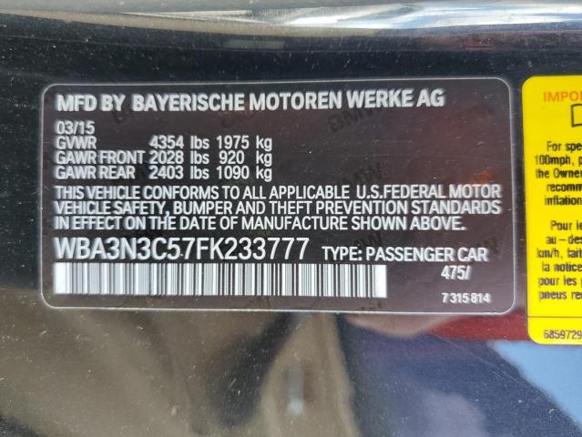Zdjęcie 10 z aukcji – 2015 BMW 428 I z VIN WBA3N3C57FK233777