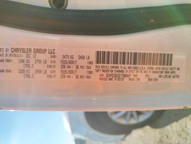 Photo 10 from auction – 2013 DODGE JOURNEY SX with VIN 3C4PDCBG3DT589407