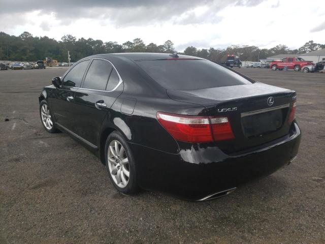 Photo 3 from auction – 2009 LEXUS LS 460 with VIN JTHBL46F695091096