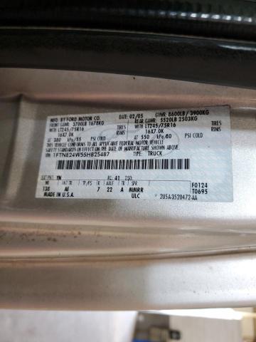 Photo 10 from auction – 2005 FORD ECONOLINE with VIN 1FTNE24W55HB25487