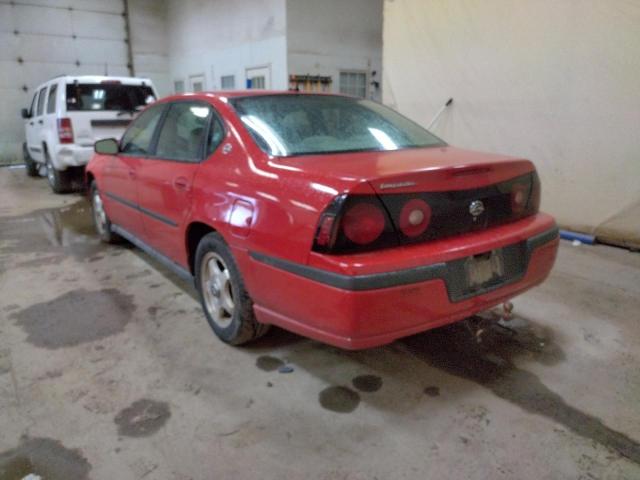 Photo 3 from auction – 2005 CHEVROLET IMPALA with VIN 2G1WF52E359308929