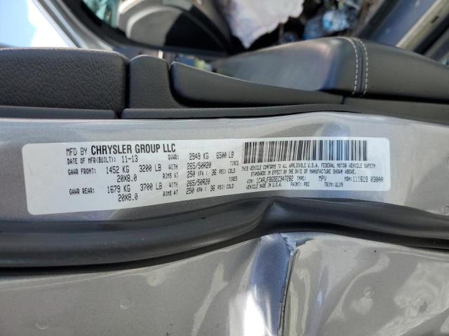 Photo 10 from auction – 2014 JEEP GRAND CHER with VIN 1C4RJFBG5EC347282