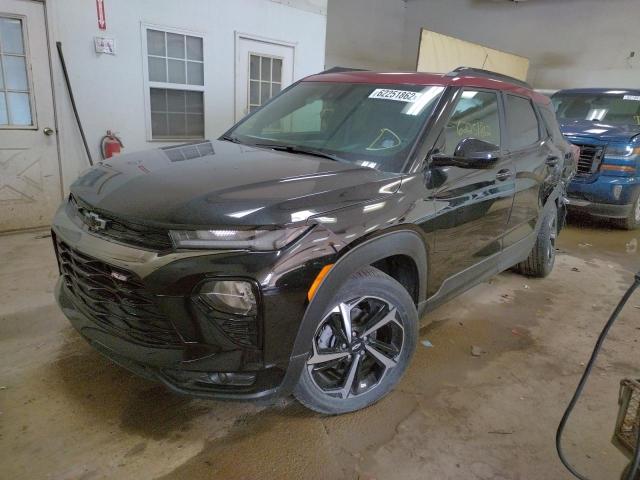 Photo 2 from auction – 2021 CHEVROLET TRAILBLAZE with VIN KL79MTSL9MB092169