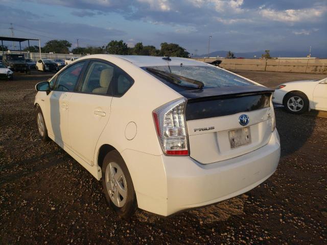 Photo 3 from auction – 2010 TOYOTA PRIUS with VIN JTDKN3DU5A0141897