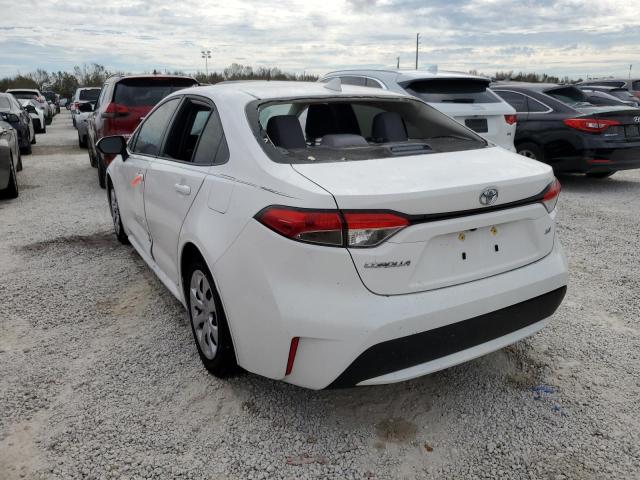 Photo 3 from auction – 2021 TOYOTA COROLLA LE with VIN JTDEPMAE4MJ144377