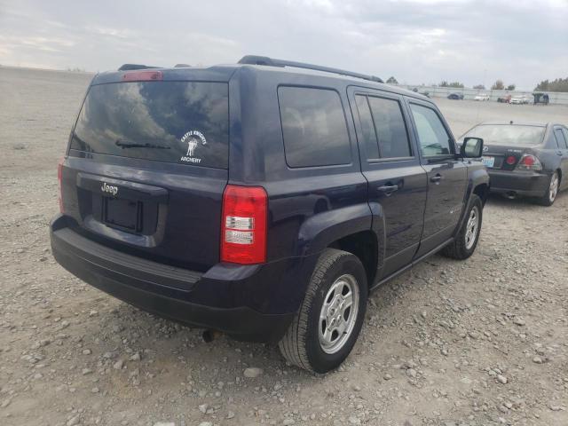 Photo 4 from auction – 2016 JEEP PATRIOT SP with VIN 1C4NJPBB1GD603570