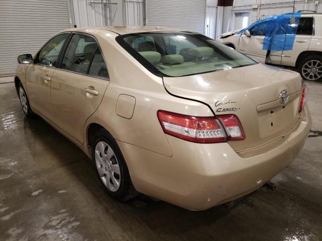 Photo 3 from auction – 2010 TOYOTA CAMRY BASE with VIN 4T4BF3EK7AR035889