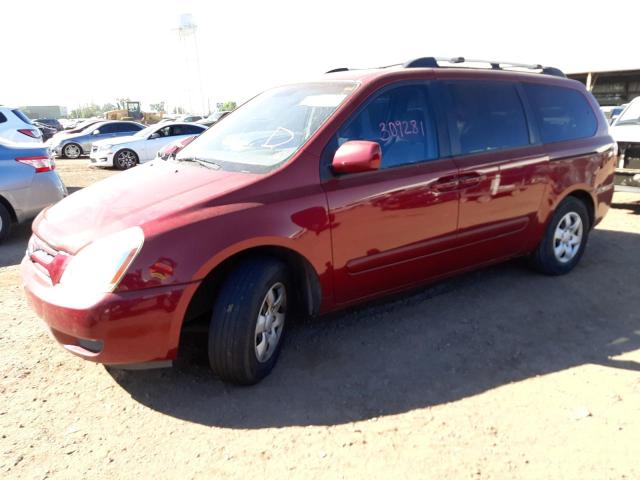 KIA SEDONA EX 2007 with VIN KNDMB233576183559 - Photo from auction