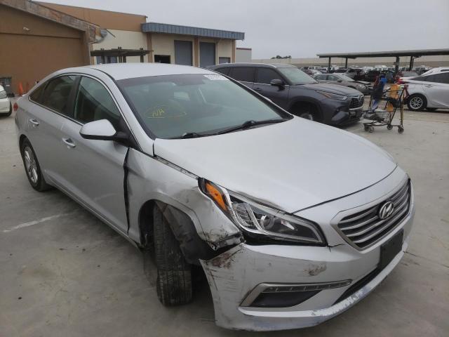 HYUNDAI SONATA SE 2015 with VIN 5NPE24AF6FH173334 - Photo from auction
