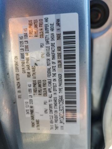 Photo 10 from auction – 2012 MAZDA 5 with VIN JM1CW2CL8C0103944