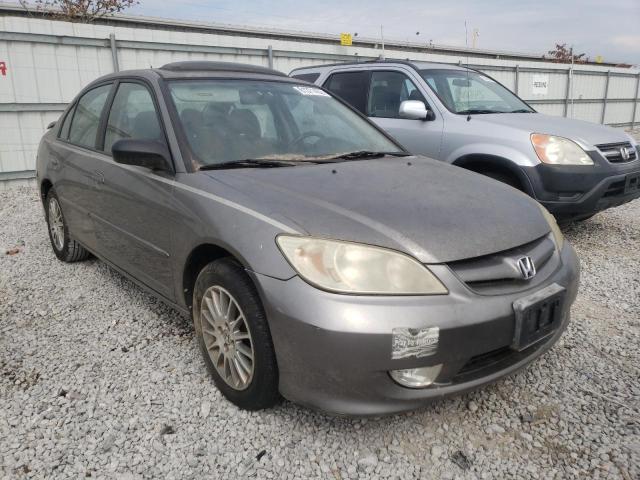 HONDA CIVIC EX 2005 with VIN 2HGES267X5H548379 - Photo from auction