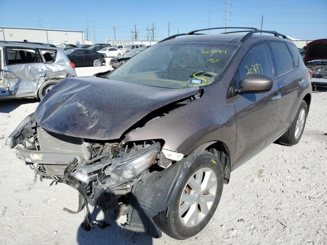 Photo 2 from auction – 2012 NISSAN MURANO S with VIN JN8AZ1MU2CW100328