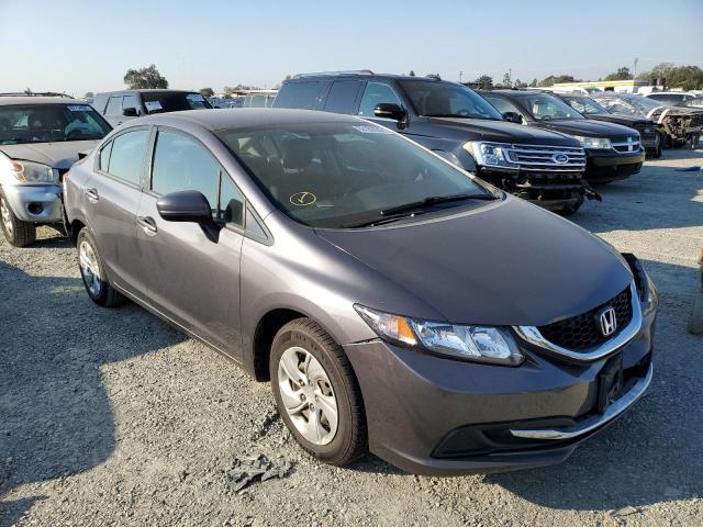 HONDA CIVIC LX 2015 with VIN 19XFB2F56FE707316 - Photo from auction