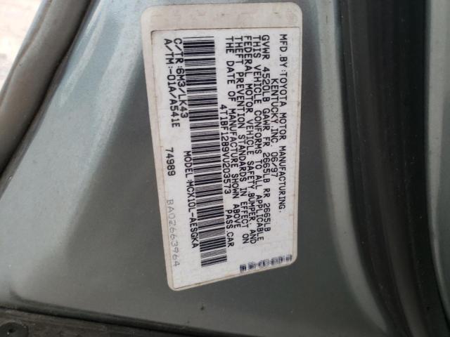 Photo 10 from auction – 1997 TOYOTA AVALON XL with VIN 4T1BF12B9VU203573