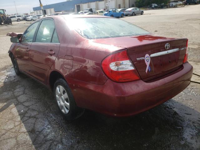 Photo 3 from auction – 2003 TOYOTA CAMRY LE with VIN 4T1BE32K83U213958