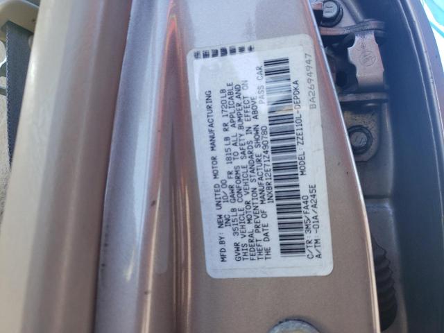 Photo 10 from auction – 2001 TOYOTA COROLLA CE with VIN 1NXBR12E71Z490780