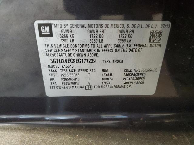 Photo 10 from auction – 2014 GMC SIERRA K15 with VIN 3GTU2VEC9EG177239