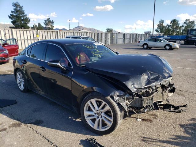 LEXUS IS 300 2021 with VIN JTHAA1D29M5110474 - Photo from auction