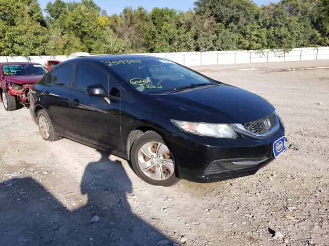 HONDA CIVIC LX 2013 with VIN 19XFB2F58DE259352 - Photo from auction