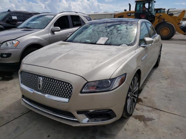 Photo 2 from auction – 2017 LINCOLN CONTINENTA with VIN 1LN6L9RP4H5630958