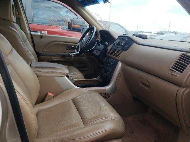 Photo 5 from auction – 2005 HONDA PILOT EXL with VIN 5FNYF18595B014818