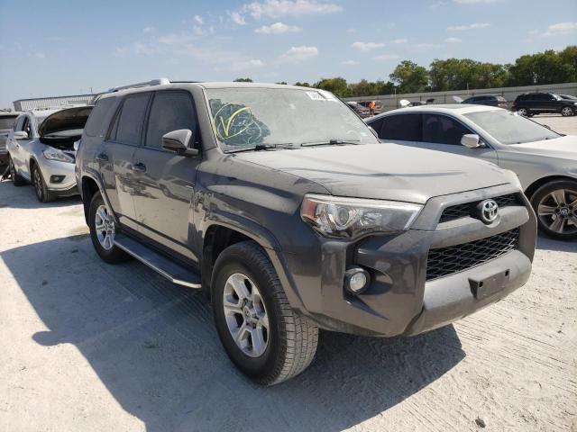 TOYOTA 4RUNNER SR 2016 with VIN JTEZU5JRXG5114960 - Photo from auction