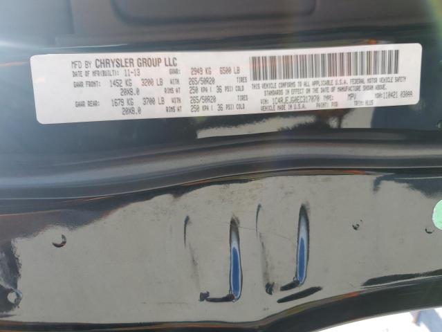 Photo 10 from auction – 2014 JEEP GRAND CHER with VIN 1C4RJEJG0EC317070