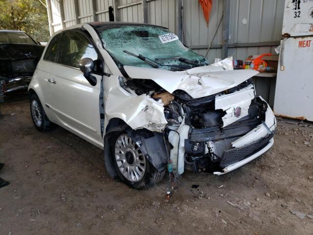 FIAT 500 LOUNGE 2012 with VIN 3C3CFFCR1CT386125 - Photo from auction