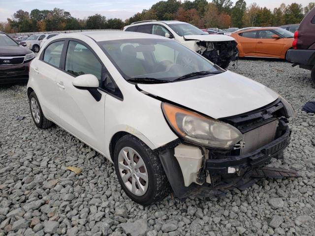 KIA RIO LX 2013 with VIN KNADM5A39D6115000 - Photo from auction
