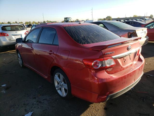 Photo 3 from auction – 2013 TOYOTA COROLLA BA with VIN 5YFBU4EE8DP095069
