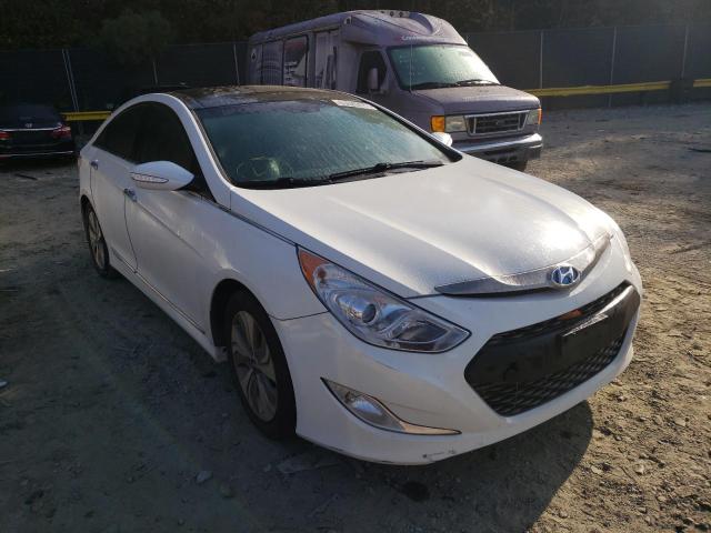 HYUNDAI SONATA HYB 2015 with VIN KMHEC4A47FA135397 - Photo from auction