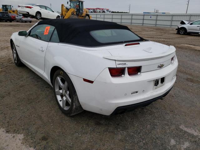 Photo 3 from auction – 2013 CHEVROLET CAMARO LT with VIN 2G1FC3D38D9124240