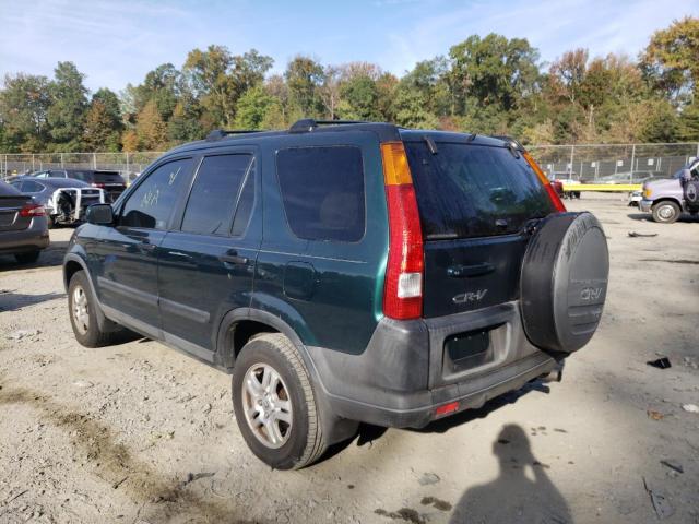 Photo 3 from auction – 2003 HONDA CR-V EX with VIN SHSRD78803U104078