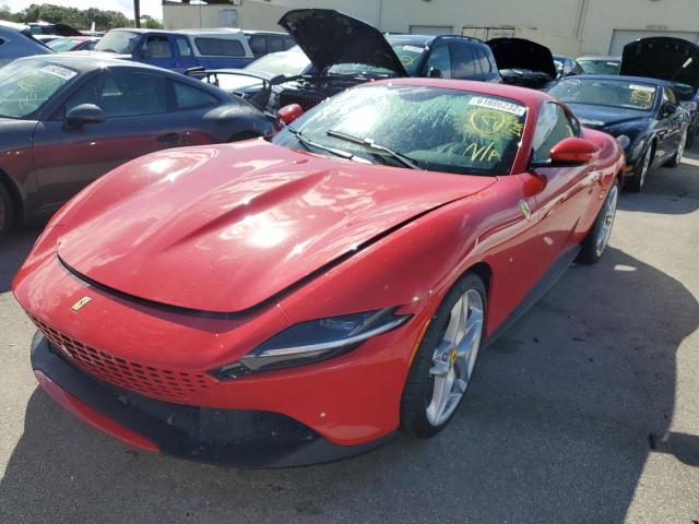 Photo 2 from auction – 2022 FERRARI ROMA with VIN ZFF98RNAXN0269816