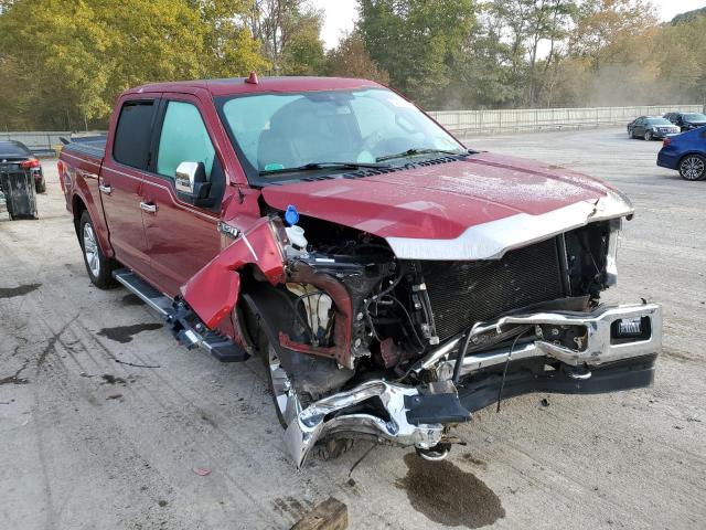 FORD F150 SUPER 2018 with VIN 1FTEW1E54JFD10357 - Photo from auction