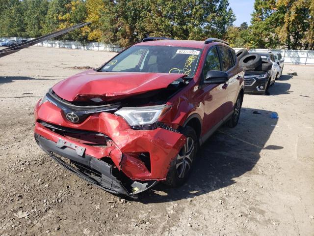 Photo 2 from auction – 2017 TOYOTA RAV4 LE with VIN 2T3BFREV5HW571653