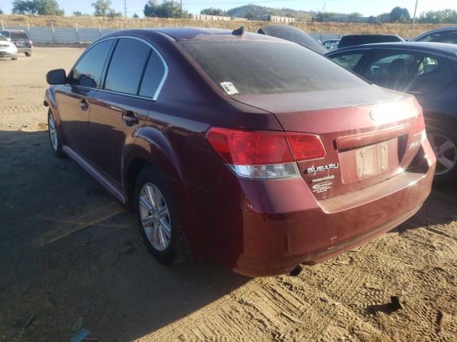 Photo 3 from auction – 2012 SUBARU LEGACY 2.5 with VIN 4S3BMCH69C3003862