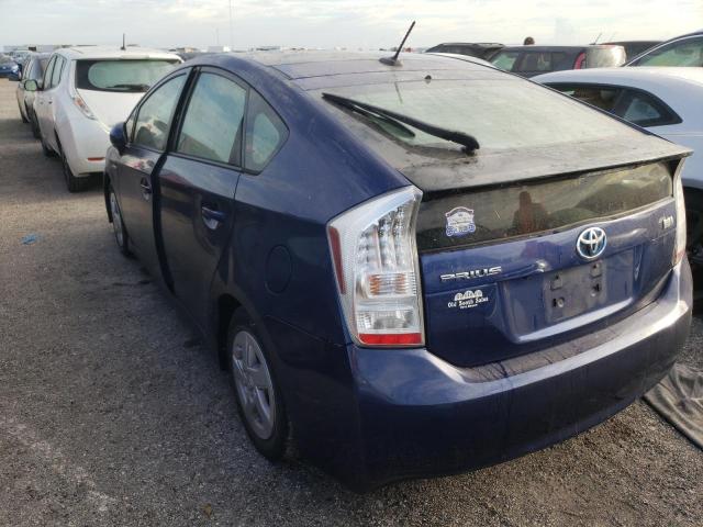 Photo 3 from auction – 2011 TOYOTA PRIUS with VIN JTDKN3DU0B5350338