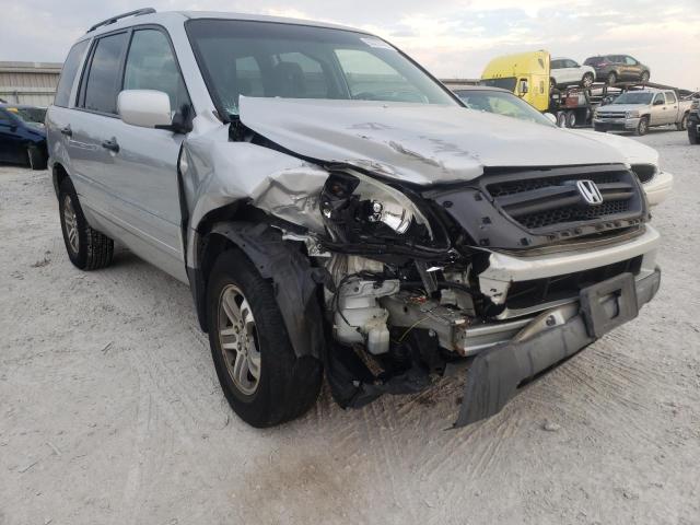 HONDA PILOT EX 2004 with VIN 2HKYF18434H606934 - Photo from auction