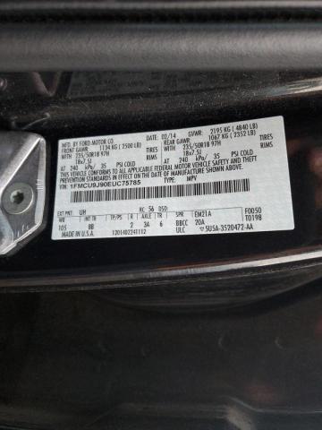 Photo 10 from auction – 2014 FORD ESCAPE TIT with VIN 1FMCU9J90EUC75785
