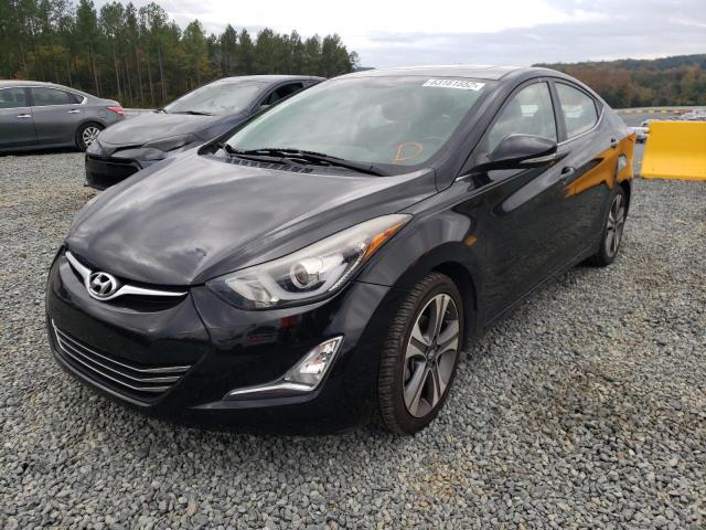 Photo 2 from auction – 2014 HYUNDAI ELANTRA SE with VIN KMHDH4AH2EU074232