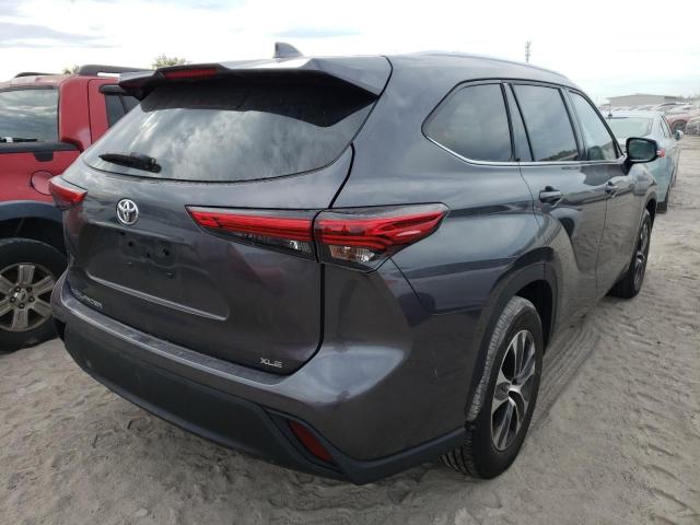 Photo 4 from auction – 2021 TOYOTA HIGHLANDER with VIN 5TDHZRAH8MS044946