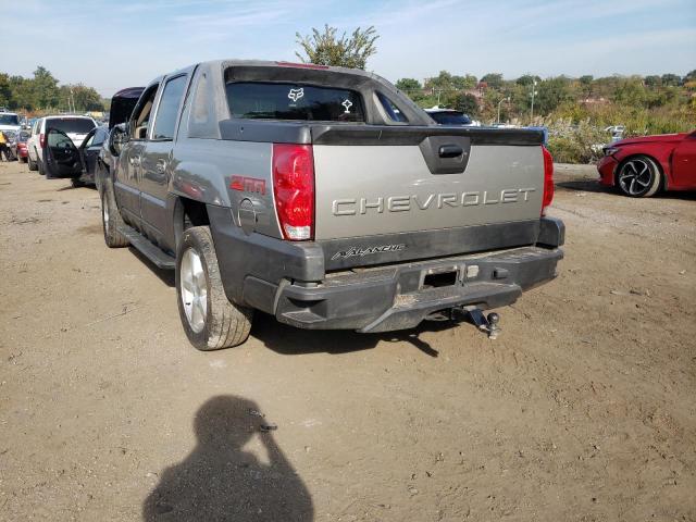 Photo 3 from auction – 2003 CHEVROLET AVALANCHE with VIN 3GNEC13T63G187955