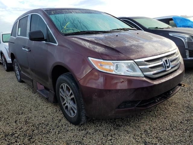 HONDA ODYSSEY EX 2013 with VIN 5FNRL5H68DB054786 - Photo from auction
