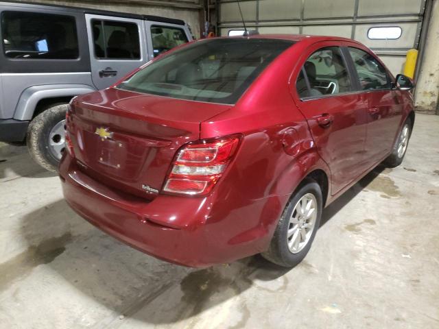 Photo 4 from auction – 2017 CHEVROLET SONIC LT with VIN 1G1JD5SH2H4123076