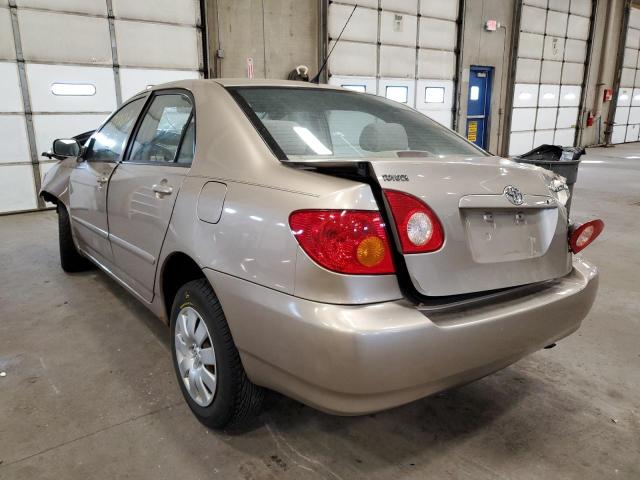 Photo 3 from auction – 2004 TOYOTA COROLLA CE with VIN 1NXBR32EX4Z283915