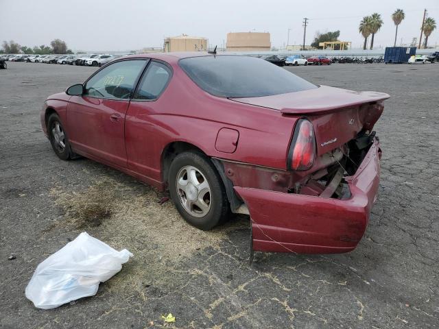 Photo 3 from auction – 2005 CHEVROLET MONTE CARL with VIN 2G1WX12K759255356