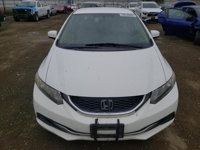 Photo 9 from auction – 2014 HONDA CIVIC LX with VIN 19XFB2F52EE220919