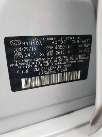 Photo 10 from auction – 2019 GENESIS G70 PRESTI with VIN KMTG34LE8KU017002